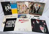 Lot of 10 New Wave Vinyl Record Albums