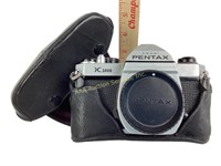 Asahi Pentax K1000 Camera, missing lens, in good