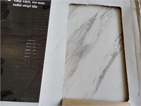 trafficmaster Peel and Stick Carrara Marble Tiles