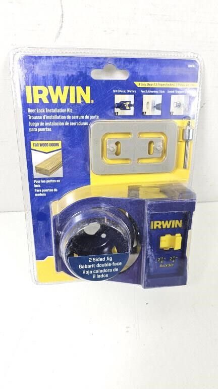 NEW Irwin Door Lock Installation Kit