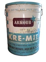 Armour Kre-mit tin container 20in x 5in