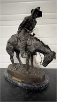 "THE NORTHERNER" RE-CAST BRONZE BY FREDRIC