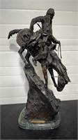 "THE MOUNTAIN MAN" RE-CAST BRONZE BY FREDRIC
