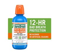 TheraBreath Fresh Breath Mouthwash, Icy Mint