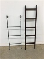 Ladders Lot of 2 Metal and Wood Bunkbeds and RV