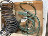 Air hose and power cord