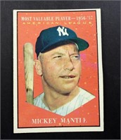 1961 TOPPS #475 MICKEY MANTLE MVP