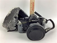 Nikon FM 2553660 (made in Japan).  Nikon HR-1