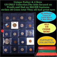 Unique Father & 2 Sons US ONLY Collection,The kids