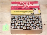 351 Win Self Loading Winchester Rnds 50ct