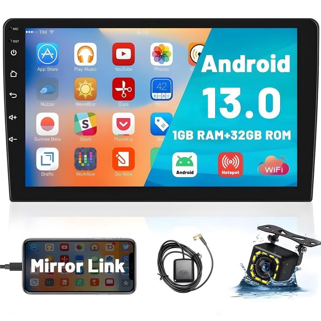 1G+32G Hikity Android Car Stereo 10.1 Inch