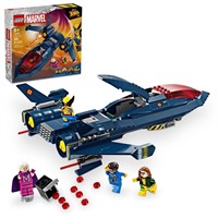 LEGO Marvel X-Men X-Jet Toy Plane Model Building