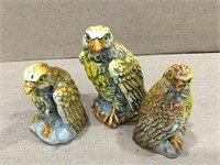 3- Eagle Figurines