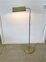 Brass Floor Based Lamp Adjustable Height Works