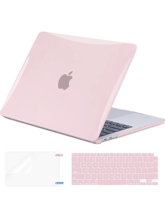 EOOCOO PINK CASE COMPATIBLE WITH MACBOOK AIR 13