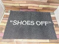 New Shoes Off Doormat Welcome Mats Rubber