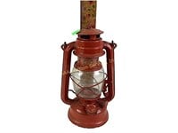 Red Metal Oil Lantern Double Rings Made in China,