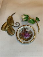 Brooches, Limoges and Bond Boyd