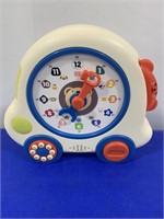 CHILDRENS CLOCK TOY BATTERIES NOT INCLUDED