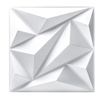 Art3dwallpanels PVC 3D Wall Panel Diamond for