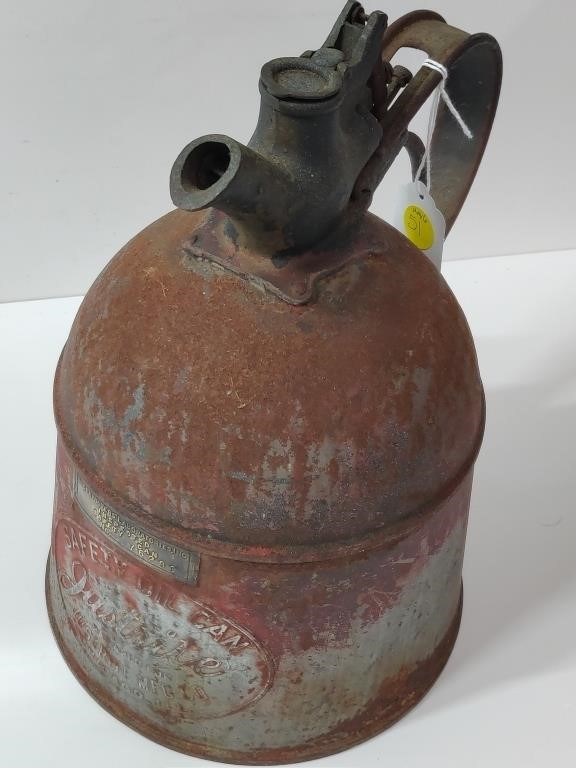Vintage Safety Oil Can
