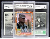(3) GMA Graded Miscellaneous Cards