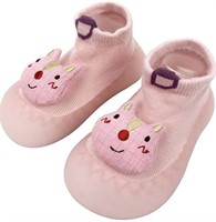 BAERSAN, BREATHABLE BABY SOCK SHOES WITH RUBBER