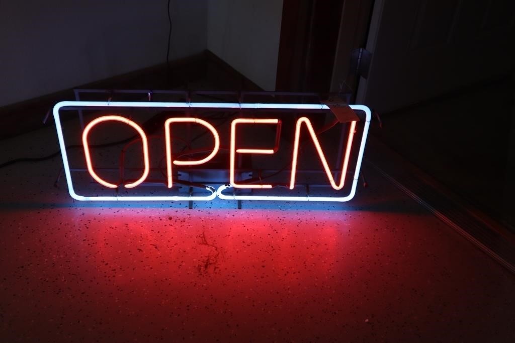 Open Sign- Works