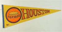 VINTAGE HOUSTON ASTROS PENNANT