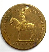 1910 Medal The Original Boy Scouts Shoe For Boys