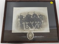 1906-7 Edmonton Hockey Club Antique Photo