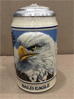 1989 Budweiser Bald Eagle Stein