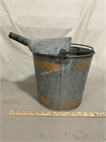 Fuel Funnel Metal Bucket