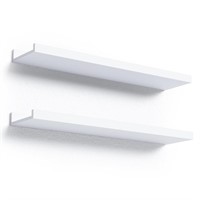 24 Inches Long Floating Shelves Wall Mounted, 2