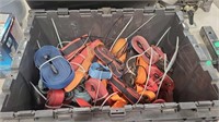 LARGE GROUP OF RATCHET STRAPS
