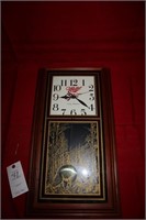 Miller High Life with  Quartz Pendulum Clock