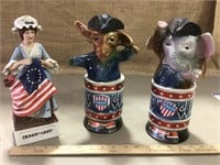 Bicentennial collectible whiskey decanters