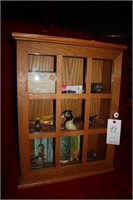Cabinet with contents-DU Duck, Playing Cards, Reel