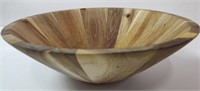 Unique 12" Wooden Bowl