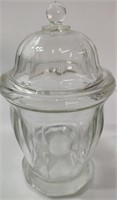 Vintage Drugstore Jar - Apothecary Glass