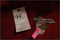 Old Trap Tags from 1949-1950