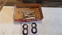 Assorted Small Openend Wrenches