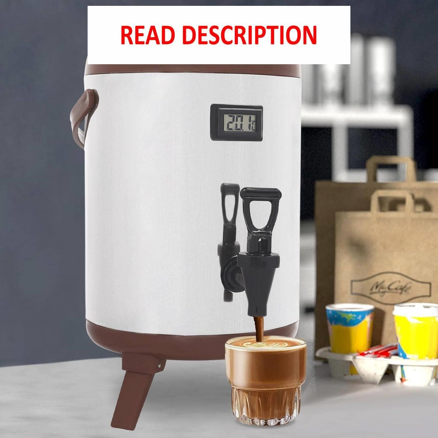8L/2.1Gal Beverage Dispenser (Coffee)
