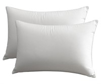 White Queen Pillow Cases Set of 2, Breathable,