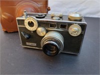 Argus C2 Black Vintage Camera w leather case