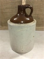 Brown and ivory jug