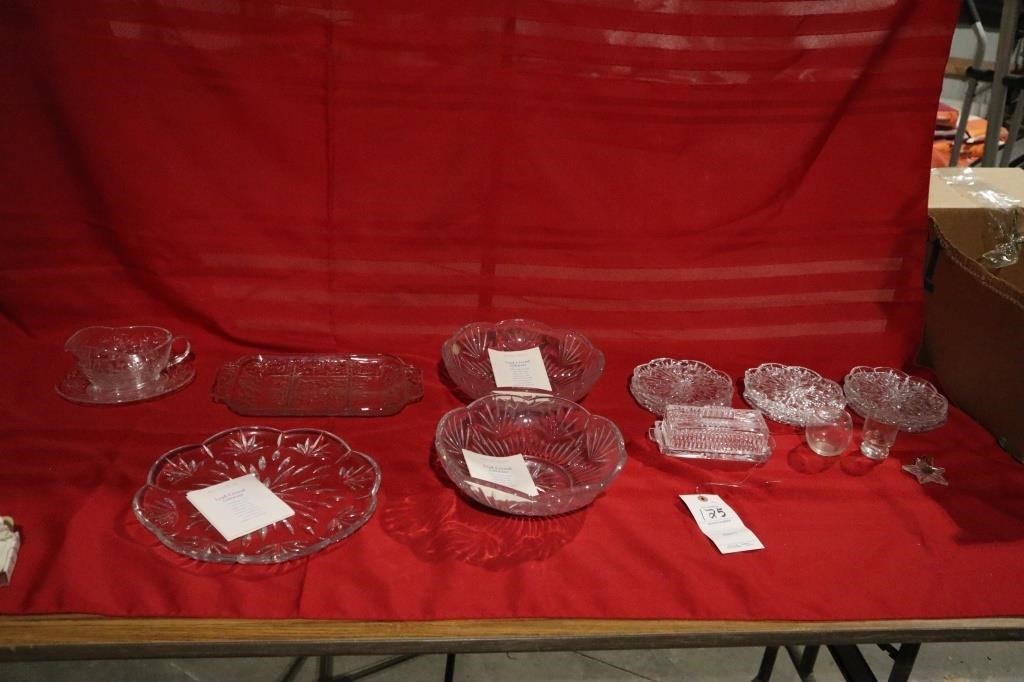 Box of PrincessHours Lead Crystal Giftware Bowls