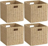 11.8 Paper Rope Storage Baskets  Foldable Handwove