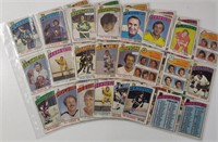 54 1976-77 OPC Cards incl. Checklists