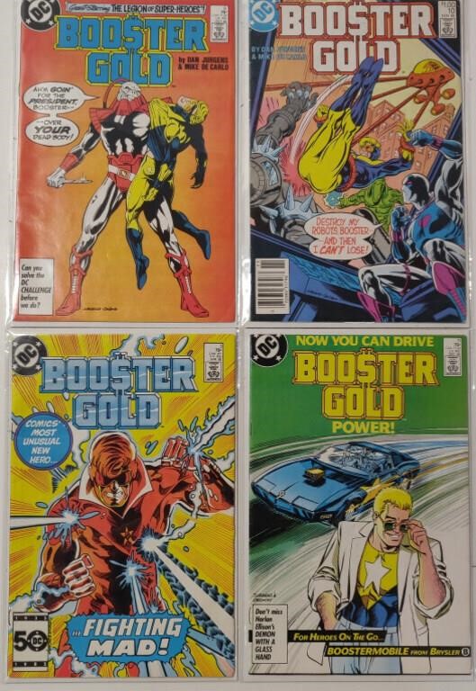 4 Booster Gold Comics